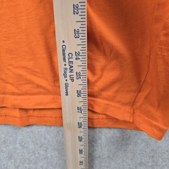 Halloween Pumpkin Face T-Shirt Large Orange Way To Celebrate! Cotton Polyester - Picture 6 of 7